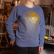 Dageraad Blue and Gold Crewneck